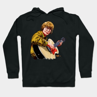 John Denver - An illustration by Paul Cemmick Hoodie